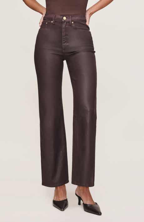 Karmine Refined SculptSystem Coated High Rise Wide Leg Jeans
