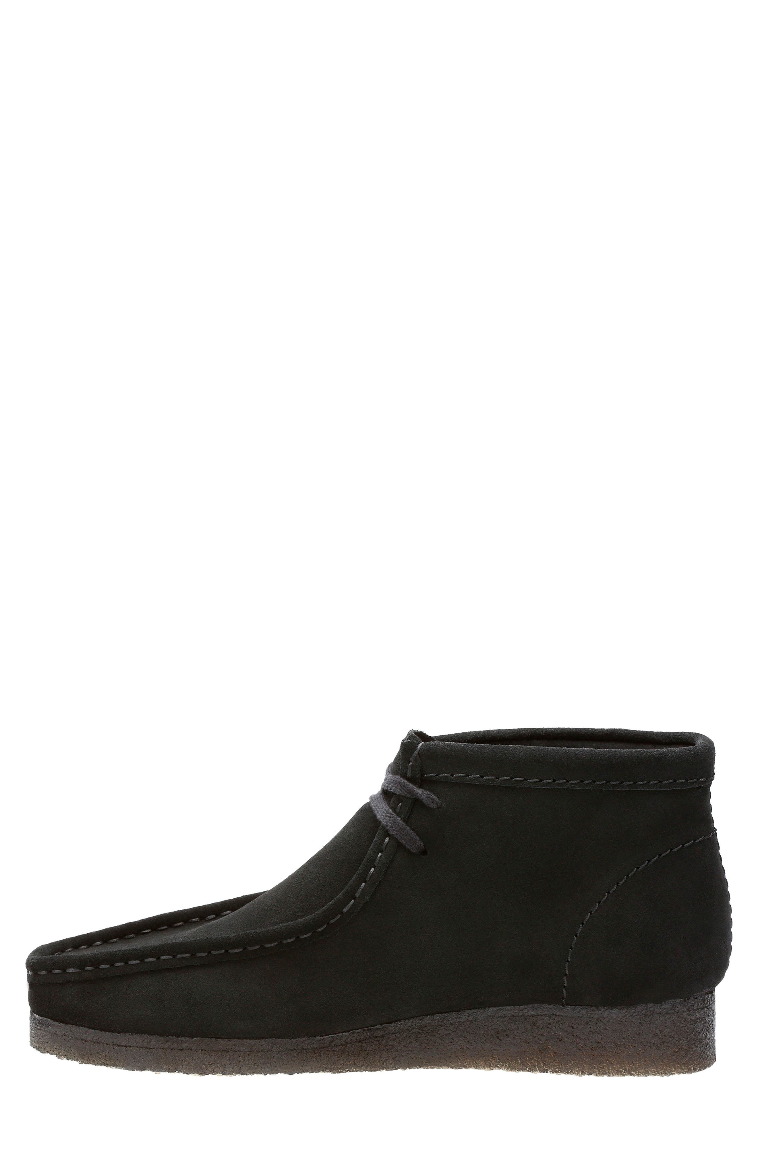 Originals Wallabee Boot, Alternate, color, BLACK SUEDE