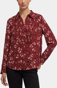 NYDJ Tuxedo Button-Up Shirt