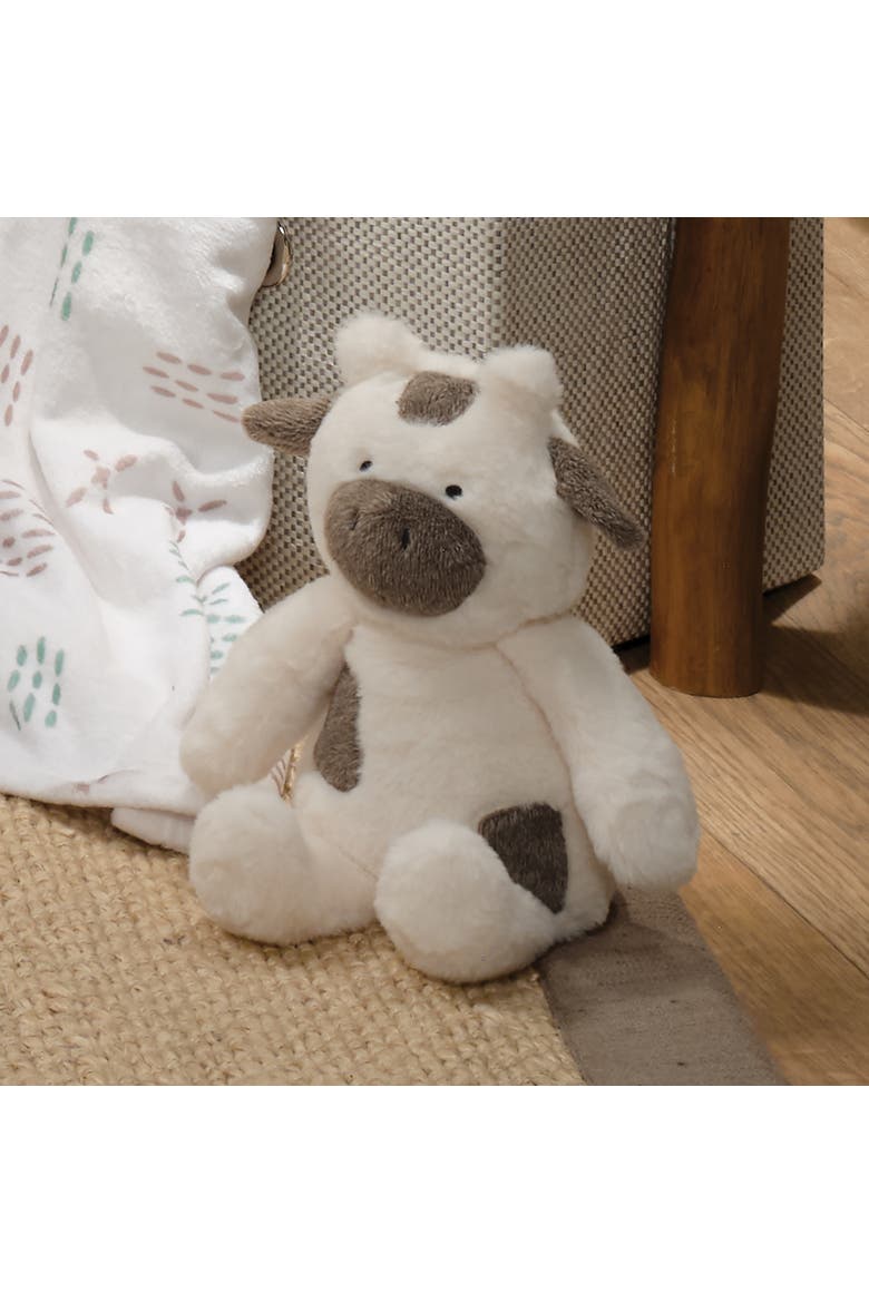 Farmyard Friends Plush Cow Stuffed Animal Toy - Milkshake, Alternate, color, Cream