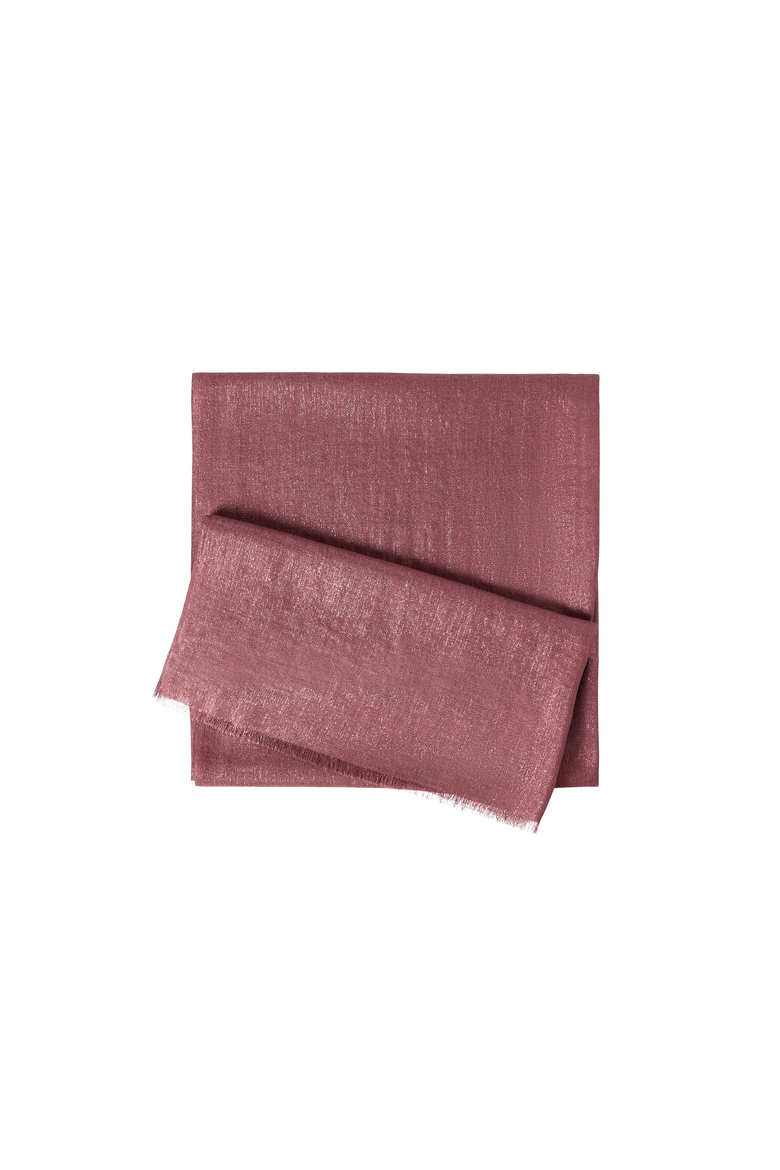 Cashmere and silk scarf, Alternate, color, Purple