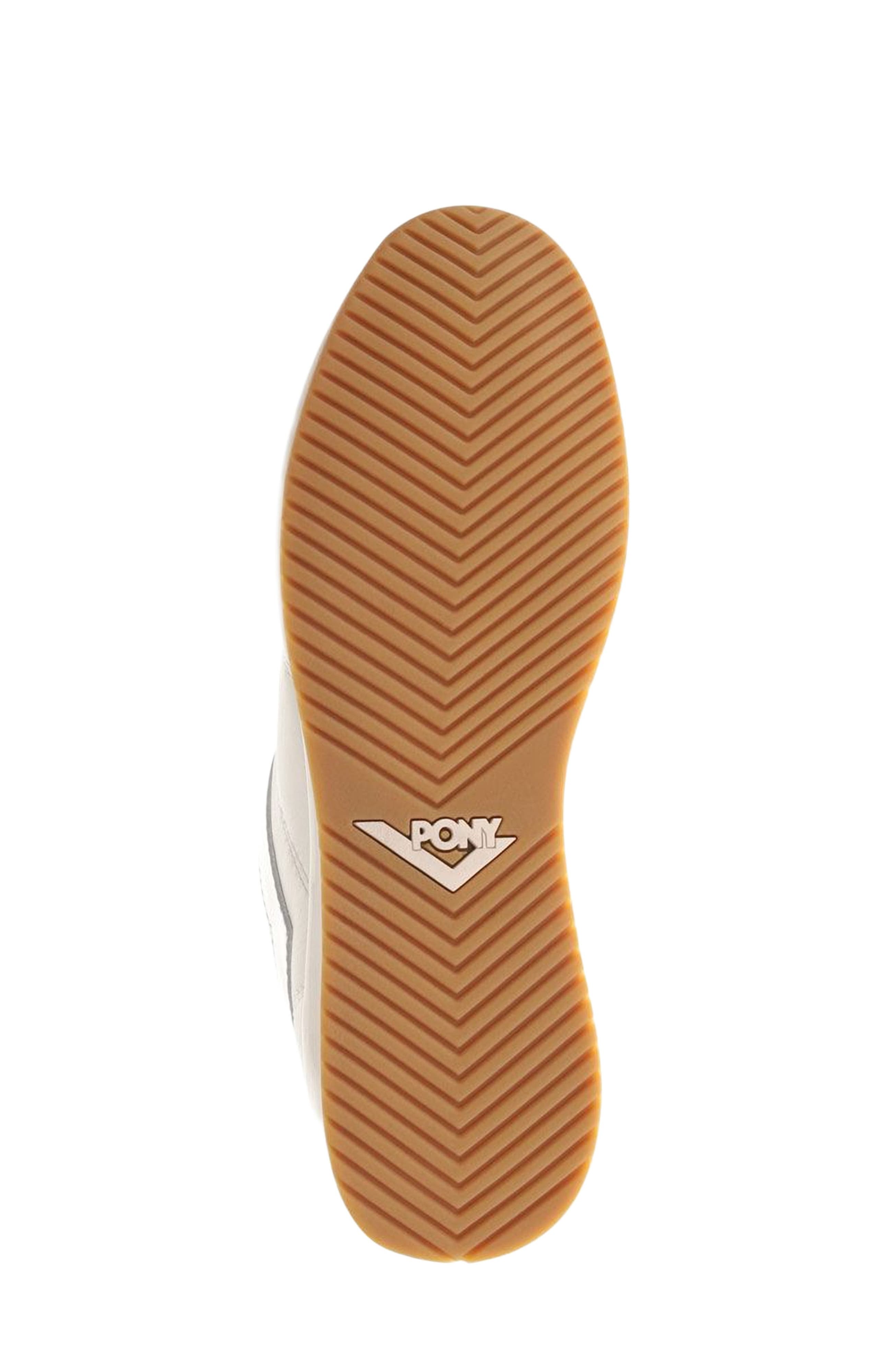 PONY KO-80 Low Classic Sneakers, Alternate, color, Snow White/Moonbeam/Silver