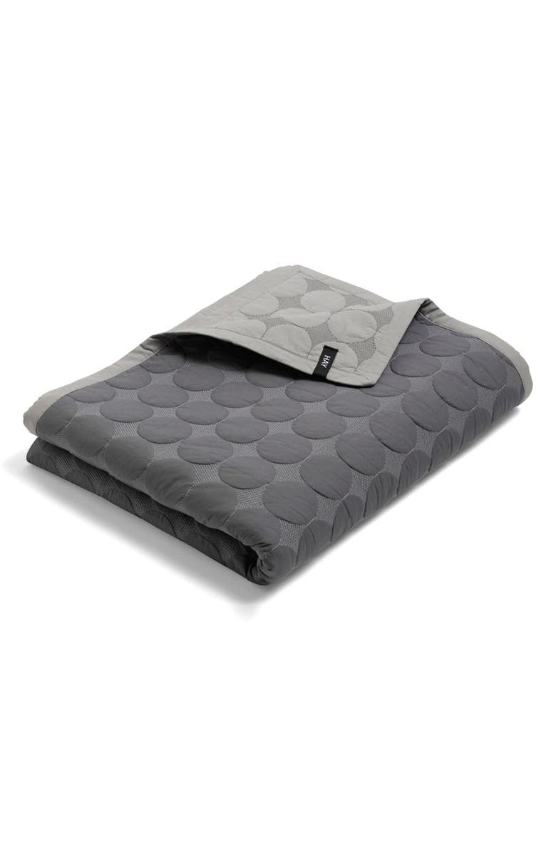 HAY Mega Dot Reversible Cotton Blanket, Main, color,