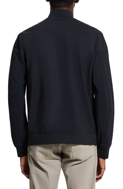 Theory Murphy Precision Bomber Jacket In Black