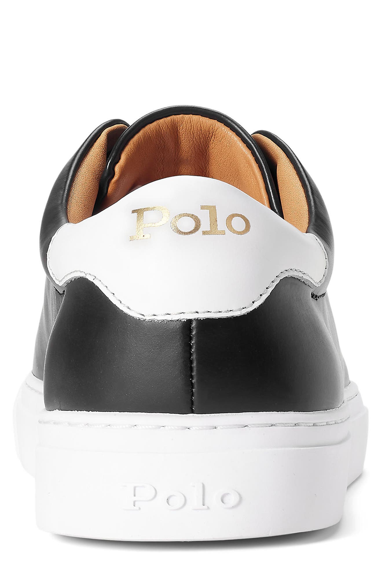 Ralph Lauren Jermain II Sneaker, Alternate, color, Black