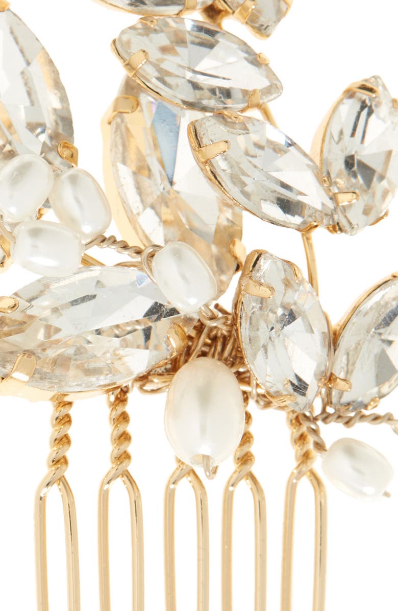 Brides & Hairpins Raquel Comb, Alternate, color, Gold