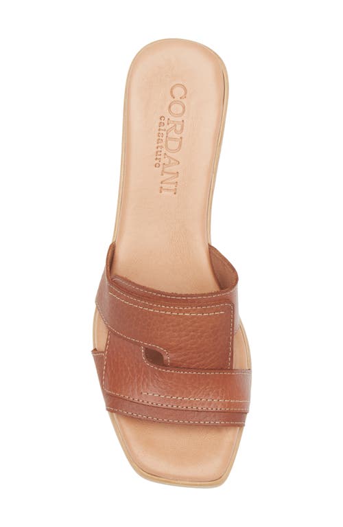 Cordani Marley Platform Slide Sandal In Cuero