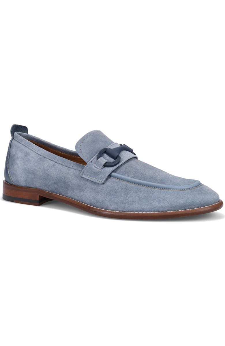 Ron White Falkin Water Resistant Loafer, Main, color, Chambray