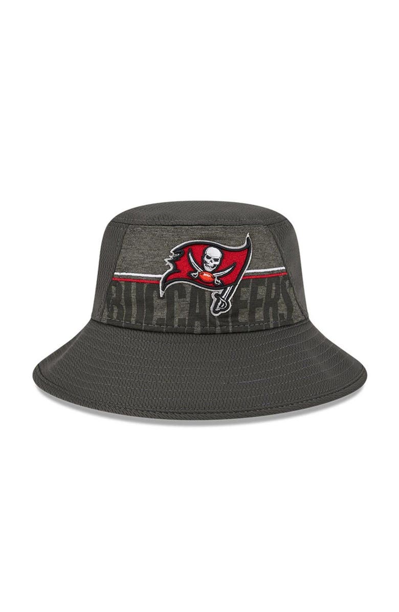 New Era Men's New Era  Scarlet Tampa Bay Buccaneers 2023 NFL Training Camp Stretch Bucket Hat, Alternate, color, 