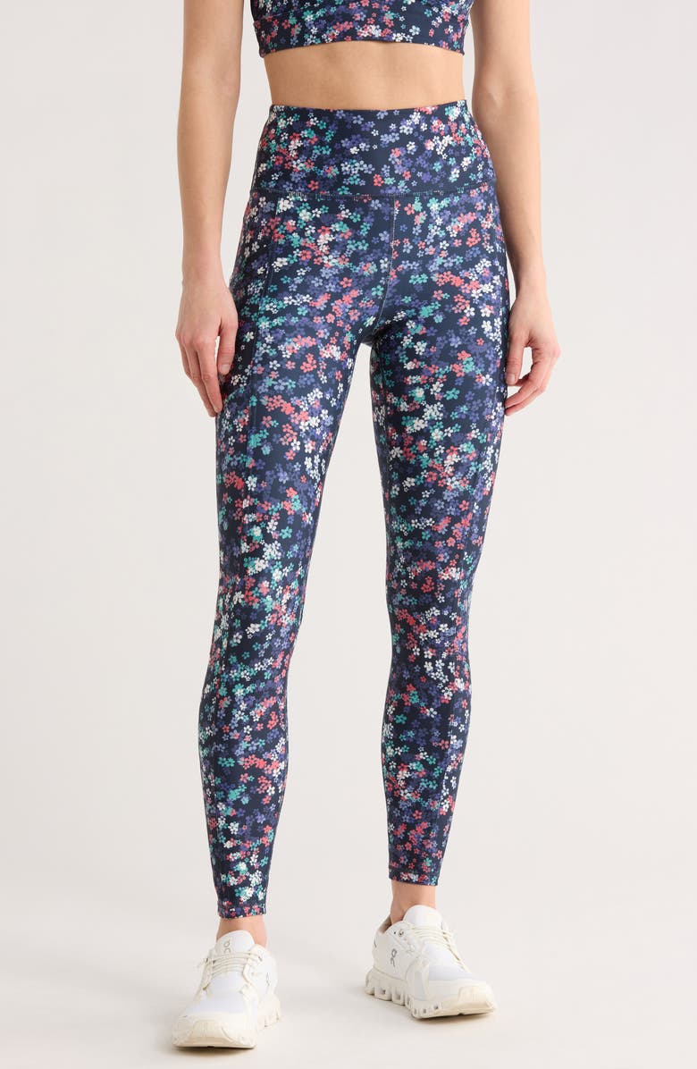 MARIKA Cameron Floral High Waist Leggings, Main, color,