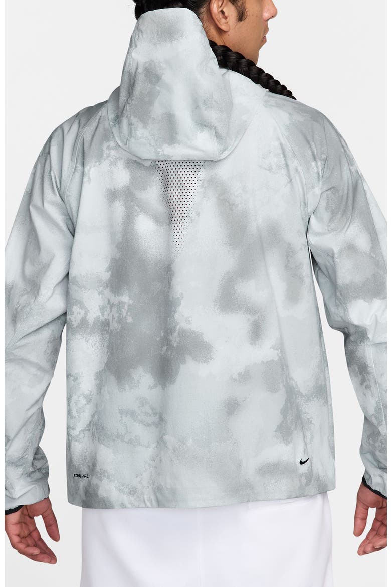 Dri-FIT Tech Windrunner Jacket, Alternate, color, PURE PLATINUM/ BLACK