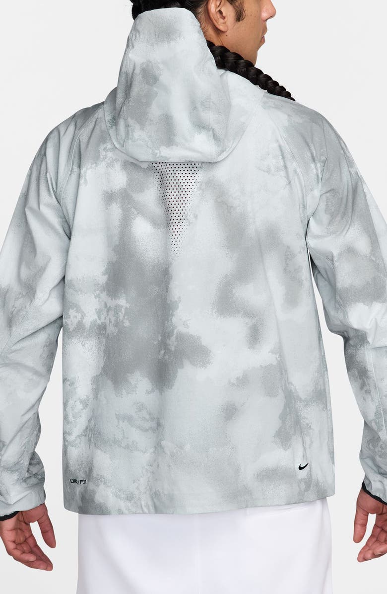 Nike Dri-FIT Tech Windrunner Jacket, Alternate, color, Pure Platinum/ Black