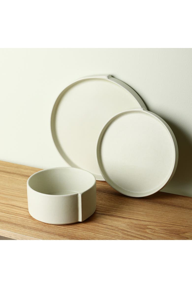 Bao Stoneware 12-Piece Dinnerware Set, Alternate, color, Beige