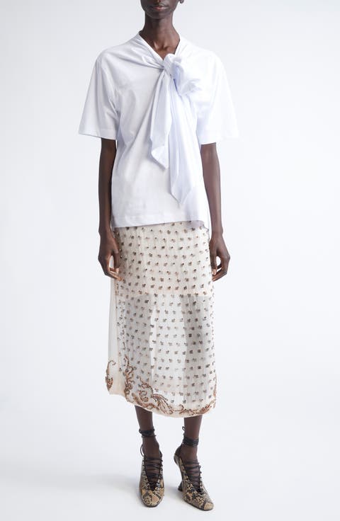 【DRIES VAN NOTEN】SS25 シャツスリーブ Tシャツ 送料関税込 DRIES VAN NOTEN - DRIES VAN NOTEN / ドリスヴァンノッテン