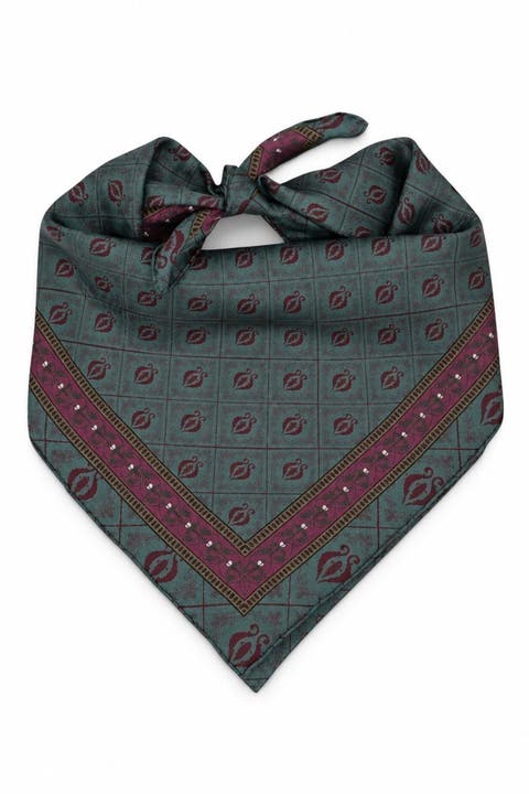 Diamond Sea Horse Small Scarf