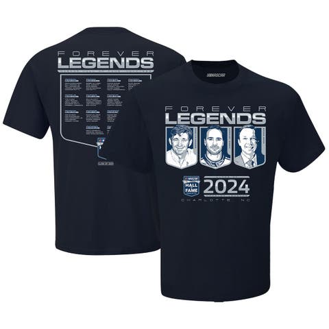 Men's Checkered Flag Sports Navy NASCAR Hall of Fame Class of 2024 T-Shirt