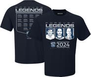 CHECKERED FLAG Men's Checkered Flag Sports Navy NASCAR Hall of Fame Class of 2024 T-Shirt