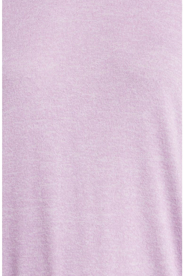 Gable Brushed Drawstring Pullover & Joggers Lounge Set, Alternate, color, PURPLE PUNCH HEATHER