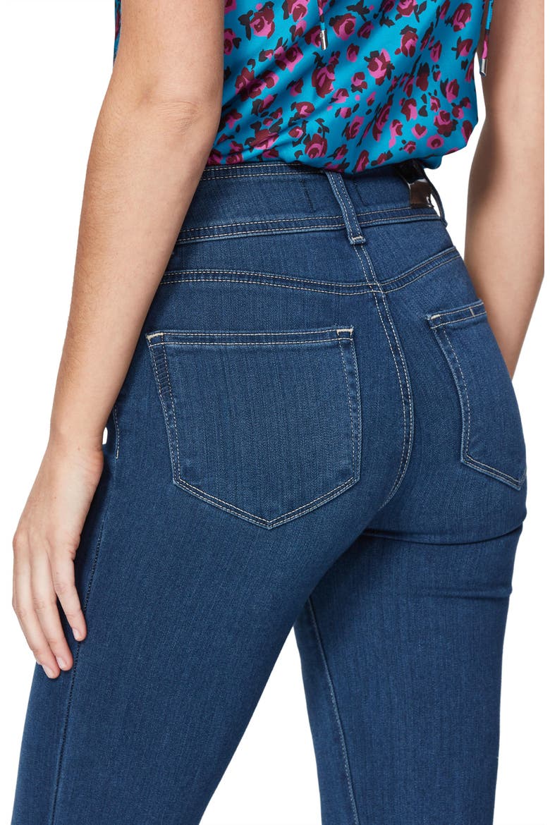 Transcend High Waist Manhattan Bootcut Jeans, Alternate, color, RONAN