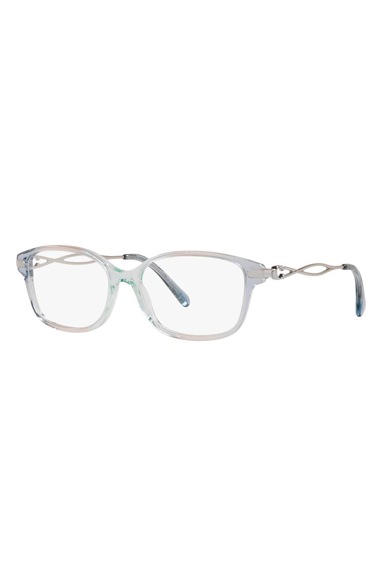 COACH 52mm Pillow Optical Glasses, Alternate, color, 