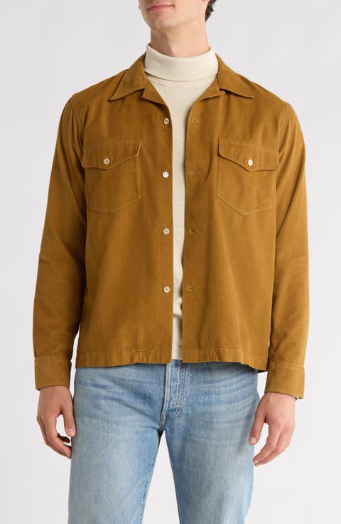 Pinwale Corduroy Button-Up Shirt