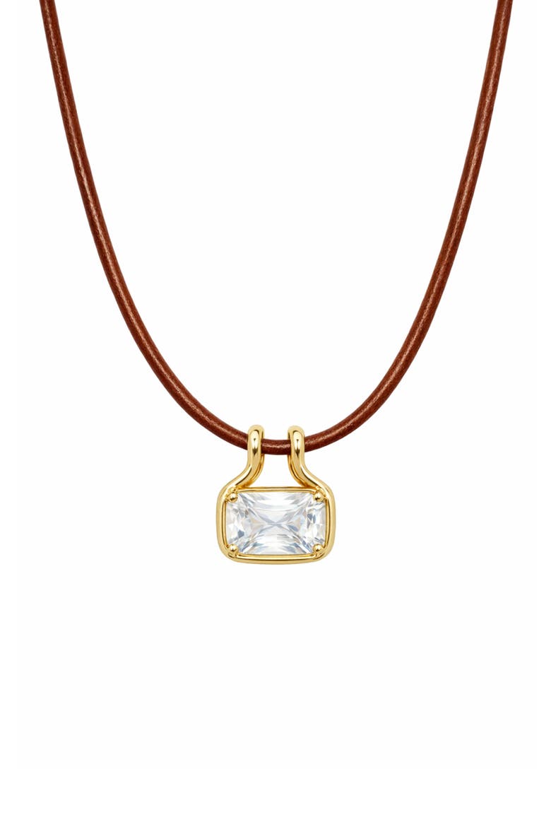 The Naia Pendant Necklace, Main, color, GOLD