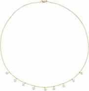 Ivy & Pearl Co. Freshwater Pearl 18" Necklace in 14K Gold