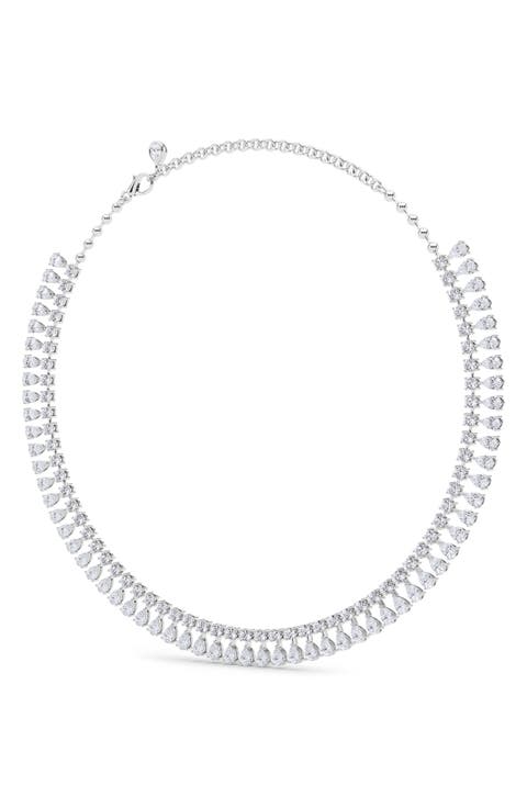 Lab Created Diamond Frontal Necklace
