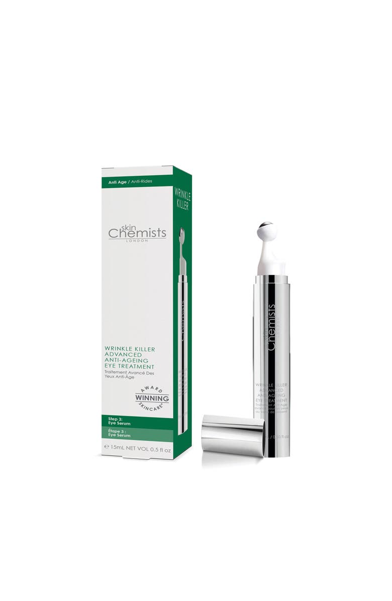 SKINCHEMISTS Wrinkle Killer 4% Syn-Ake Eye Serum 15ml x 2 Duo Pack, Alternate, color, White
