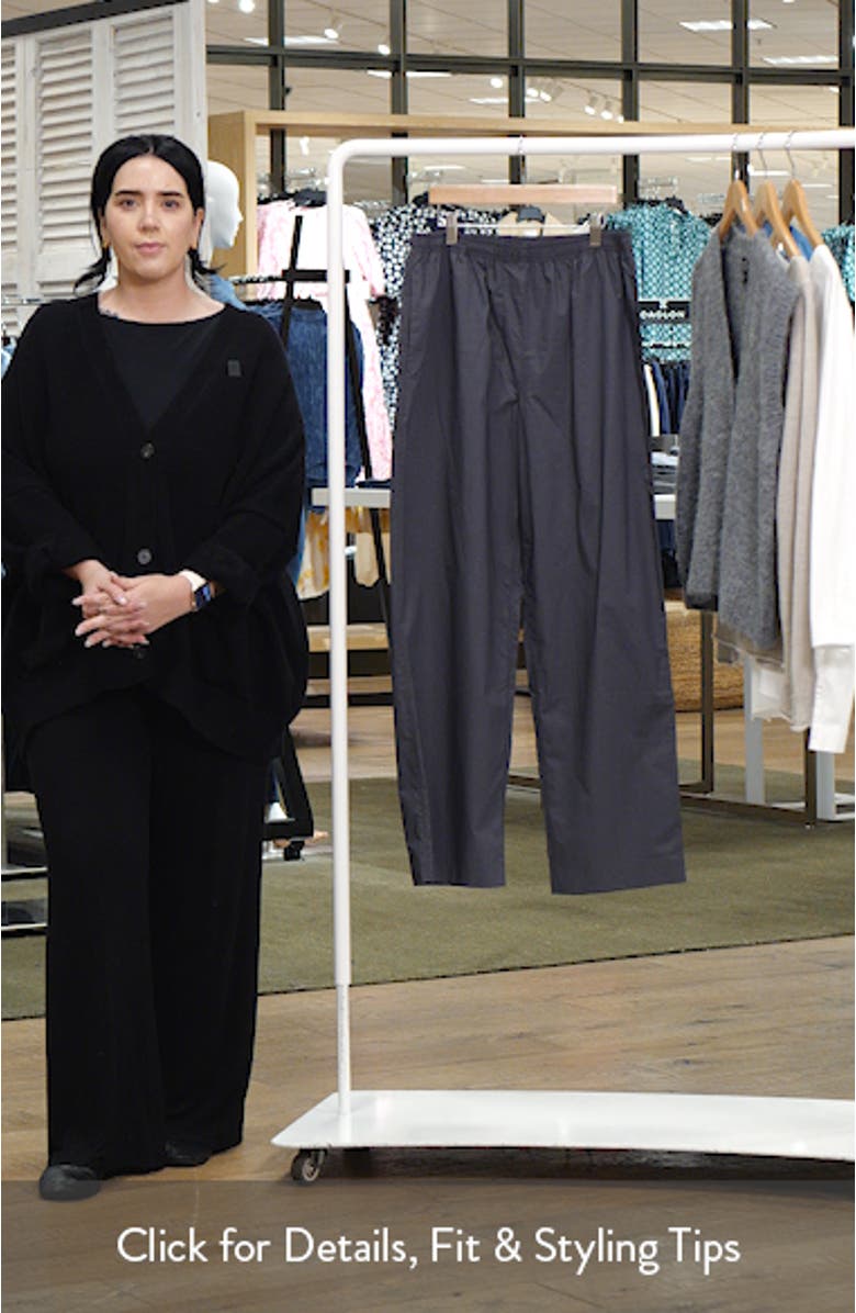 Cotton Poplin Pajama Pants, sales video thumbnail