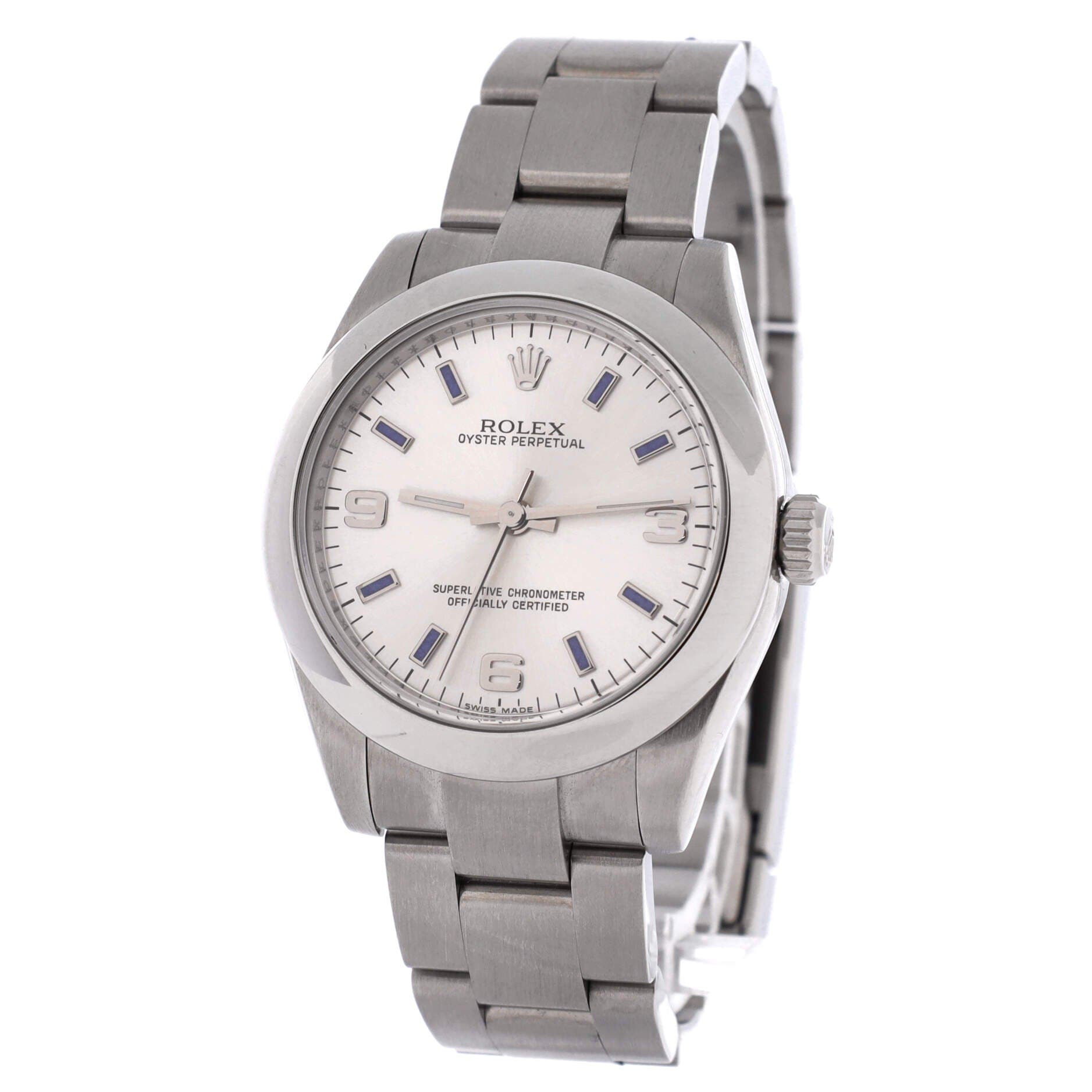 Oyster Perpetual Automatic Watch Stainless Steel 31, Alternate, color, Metallic Silver