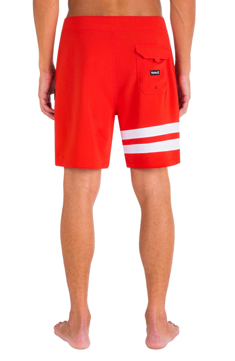 Hurley Block Party Board Shorts, Alternate, color, Habanero