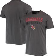 '47 Men's '47 Charcoal Arizona Cardinals Dark Ops Super Rival T-Shirt