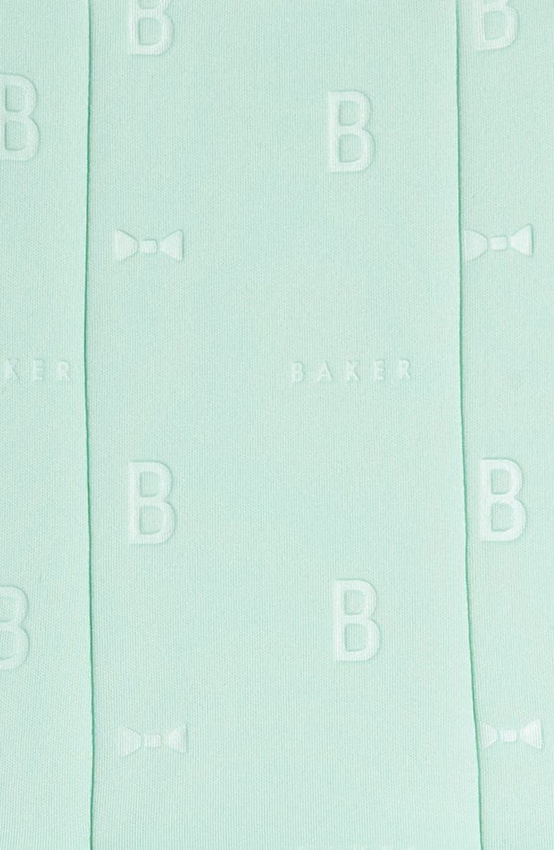 Baker by Ted Baker Kids' Embossed Scuba Crepe Dress, Alternate, color, Mint