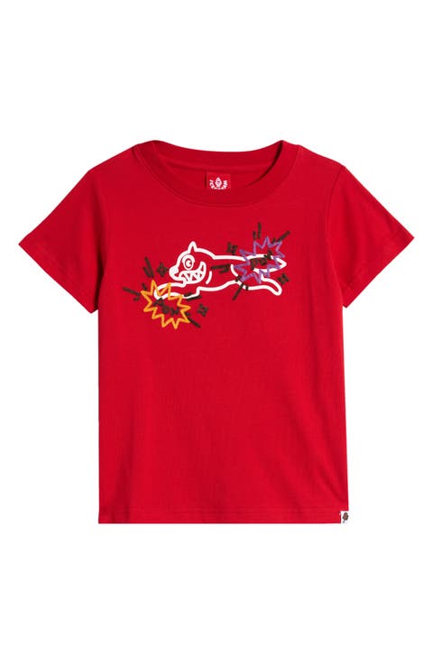 Kids' Pop Embroidered Cotton Graphic T-Shirt (Toddler, Little Kid & Big Kid)