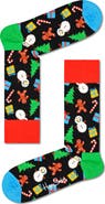 Happy Socks Bring It On Cotton Blend Crew Socks