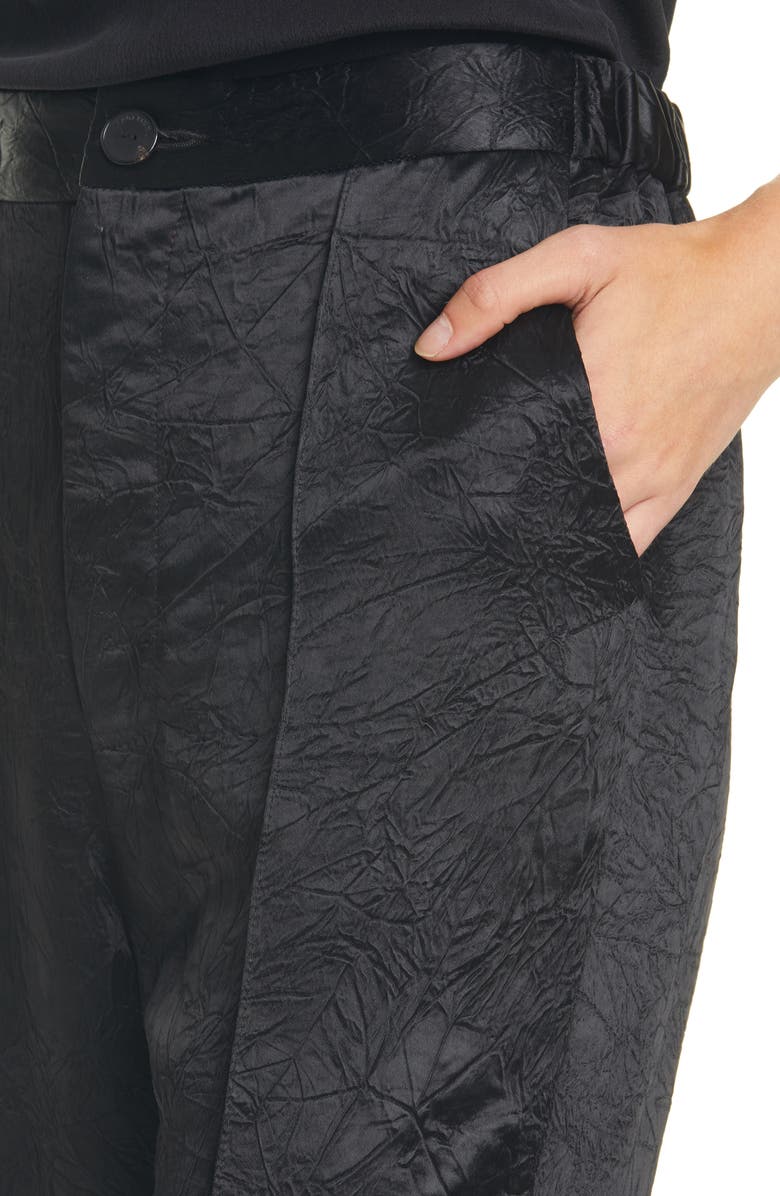 Rachel Comey Bergen Crinkle Satin Pants, Alternate, color, 