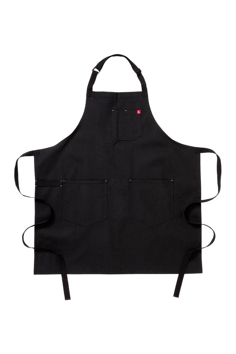 The Essential Apron - Caviar Black, Main, color, Caviar