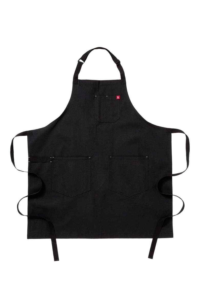 Hedley & Bennett The Essential Apron - Caviar Black, Main, color, Caviar