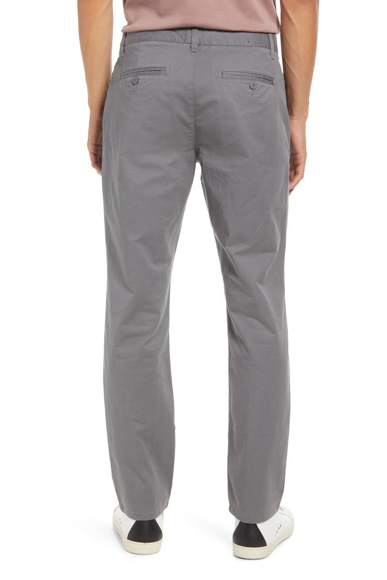 Slim Fit Stretch Washed Chinos, Alternate, color, CASTLEROCK