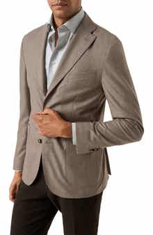 Eton Wool Flannel Soft Sport Coat