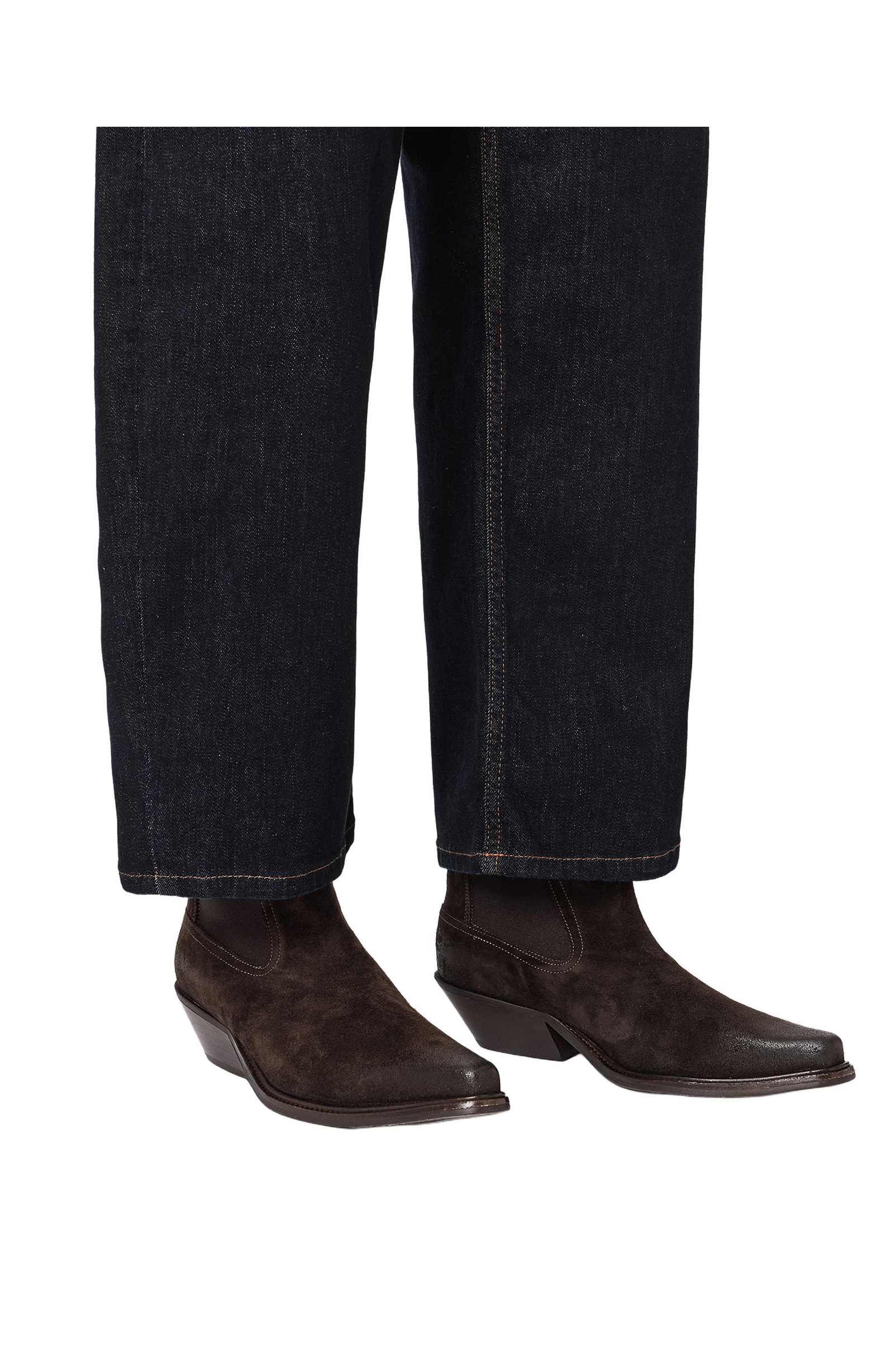 Carter Chelsea Boot, Alternate, color, DARK BROWN