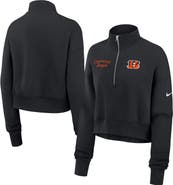 Nike Women's Nike Black Cincinnati Bengals Primetime Phoenix Half-Zip Sweatshirt