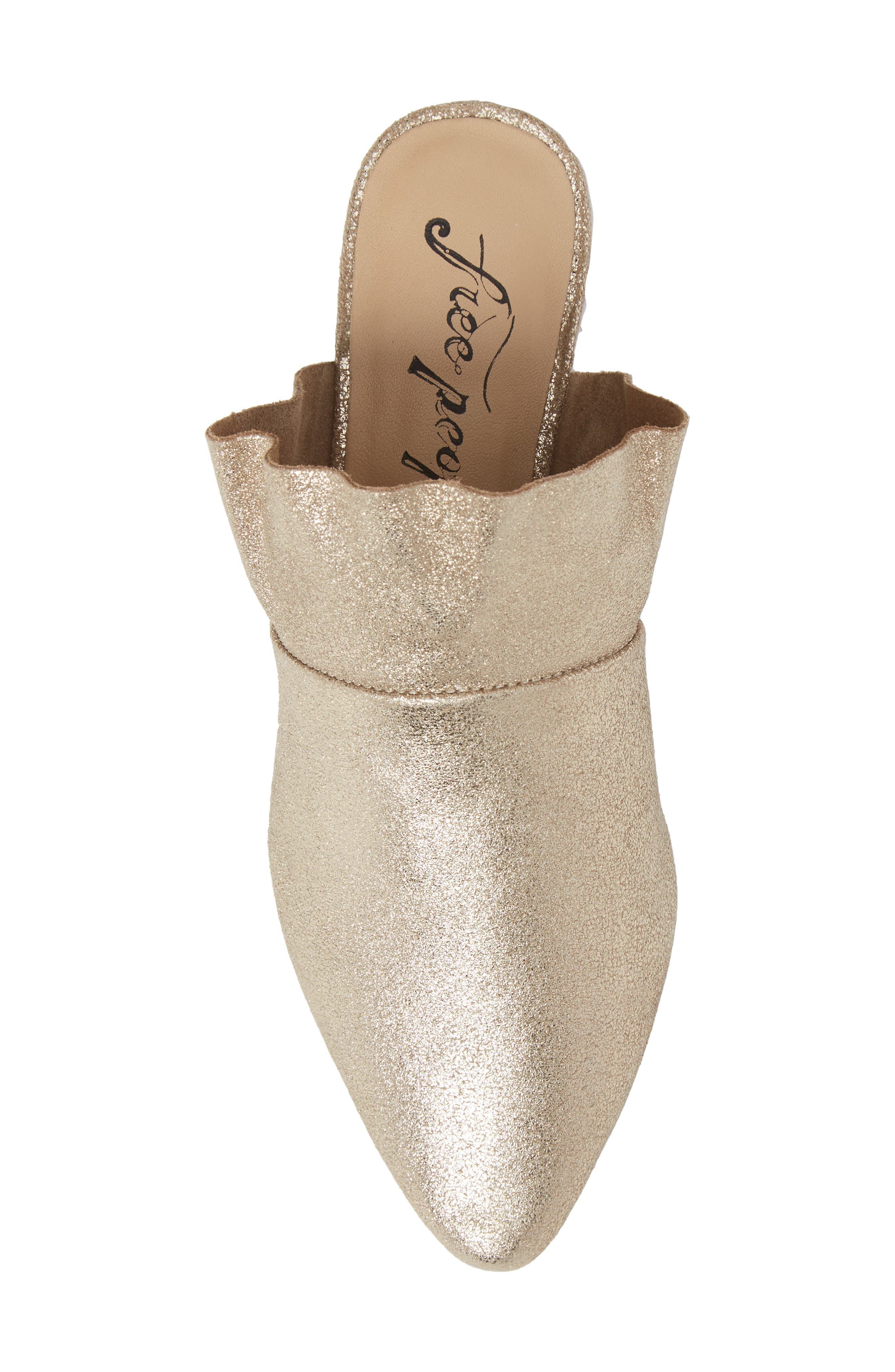 Free People Sienna Ruffle Mule, Alternate, color, 