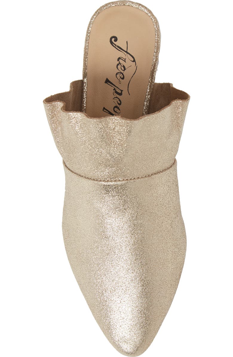 Free People Sienna Ruffle Mule, Alternate, color,