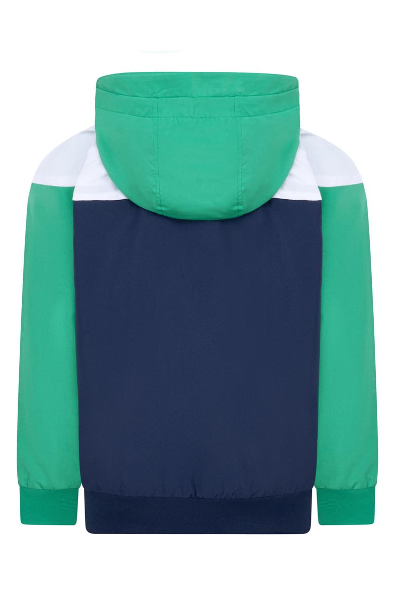 Nike Kids' Windrunner Water Resistant Hooded Jacket, Alternate, color, Stadium Green