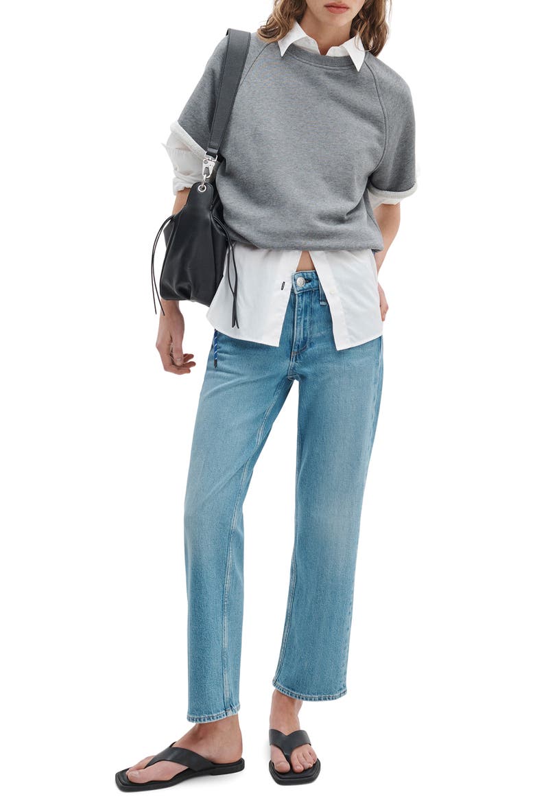 Harlow Low Rise Ankle Straight Leg Jeans, Alternate, color, SHERMAN