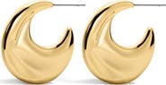 Luv AJ The Mercury Disc Hoop Earrings