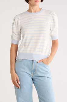 FRAME The Frankie Crewneck Wool Blend Sweater