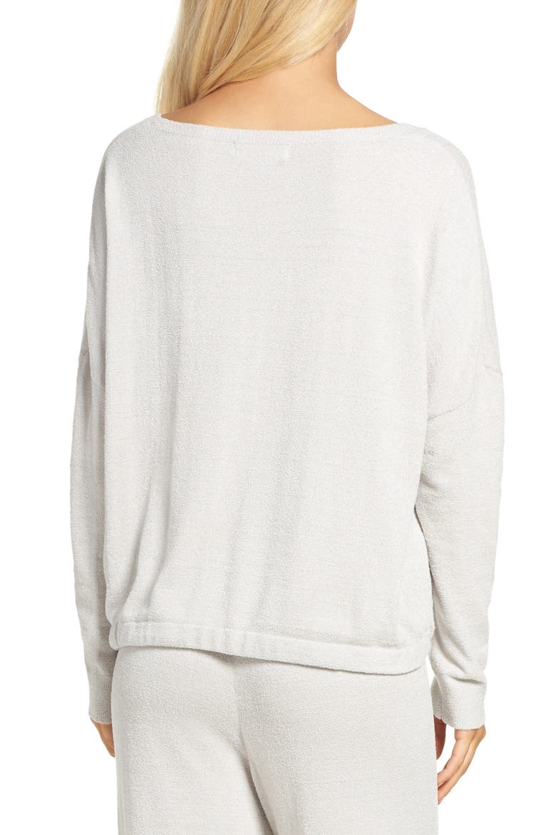 Cozychic Ultra Lite® Lounge Pullover, Alternate, color, FOG GRAY